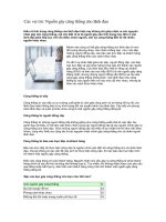 Các vai trò: Nguồn gây căng thẳng cho lãnh đạo