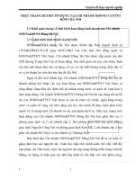 THỰC TRẠNG RỦI RO TÍN DỤNG TẠI CHI NHÁNH NHNNO VÀ PTNT ĐÔNG HÀ NỘI