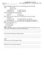 Đề KT lớp 5 tuần 16