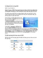 Tự động hóa tác vụ trong KDE