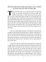 MỘT SỐ GIẢI PHÁP PHÁT TRIỂN HOẠT ĐỘNG CUNG  CẤP DỊCH VỤ NHẰM TĂNG THU NHẬP TẠI NHCT