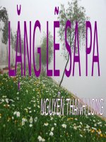 van ban lang le sa pa