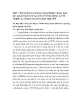 THỰC TRẠNG CÔNG TÁC KẾ TOÁN DOANH THU VÀ XÁC ĐỊNH KẾT QUẢ KINH DOANH TẠI CÔNG TY TNHH THÔNG TIN TÍN NHIỆM VÀ XẾP HẠNG DOANH NGHIỆP VIỆT NAM