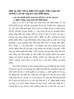 Một số vấn đề lý luận liên quan đến đổi mới chính sách thương mại của Việt Nam