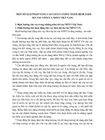 MỘT SỐ GIẢI PHÁP NÂNG CAO CHẤT LƯỢNG THẨM ĐỊNH DAĐT XIN VAY VỐNCỦA NHNT VIỆT NAM