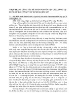 THỰC TRẠNG CÔNG TÁC KẾ TOÁN NGUYÊN VẬT LIỆU, CÔNG CỤ DỤNG CỤ TẠI CÔNG TY CP XI MĂNG BỈM SƠN