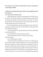 Thực trạng cho vay tiêu dùng và khả năng cạnh tranh trong  hoạt động cho vay tiêu dùng tại VPBank