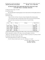 Kế hoạch Hội thảo DMPPDH lần 1
