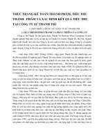 THỰC TRẠNG KẾ TOÁN THÀNH PHẨM, TIÊU THỤ THÀNH   PHẨM VÀ XÁC ĐỊNH KẾT QUẢ TIÊU THỤ TẠI CÔNG TY SỨ THANH TRÌ