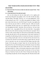 THỰC TRẠNG QUẢN LÍ NGÂN SÁCH HUYỆN TỨ KỲ  TỈNH HẢI DƯƠNG