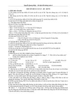 Chuyên đề dạy thêm UCNL - BCNN