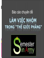 Cách làm việc theo nhóm