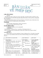 Bàn về phép học