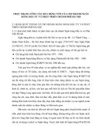 THỰC TRẠNG CÔNG TÁC HUY ĐỘNG VỐN CỦA CHI NHÁNH NGÂN HÀNG ĐẦU TƯ VÀ PHÁT TRIỂN THÀNH PHỐ HÀ NỘI