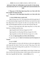 KHÁI QUÁT CÔNG TÁC THẨM ĐỊNH CÁC DỰ ÁN ĐẦU TƯ NÓI CHUNG TẠI NGÂN HÀNG ĐẦU TƯ VÀ PHÁT TRIỂN VIỆT NAM CHI NHÁNH CẦU GIẤY