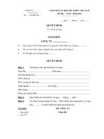 Xử lý kỷ luật