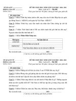 Đề thi HSG lớp 9 cấp huyện vòng 2