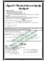 một số chuyên đề toán 8