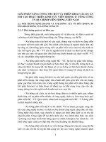 Giải pháp tăng cường thu hút và triển khai các dự án FDI vào phát triển lĩnh vực viễn thông ở  tổng công ty bưu chính viễn thông Việt Nam