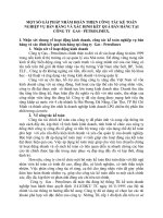 MỘT SỐ GẢI PHÁP NHẰM HOÀN THIỆN CÔNG TÁC KẾ TOÁN NGHIỆP VỤ BÁN HÀNG VÀ XÁC ĐỊNH KẾT QUẢ BÁN HÀNG TẠI CÔNG TY  GAS - PETROLIMEX