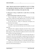 THỰC TRẠNG HẠCH TOÁN CHI PHÍ SẢN XUẤT VÀ TÍNH GIÁ THÀNH SẢN PHẨM TẠI CÔNG TY CỔ PHẦN ĐẦU TƯ VÀ PHÁP TRIỂN CƠ SỞ HẠ TẦNG QUẢNG TRỊ