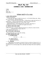 GIÁO ÁN HÓA HỌC 8- HK2