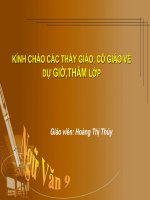 Ngữ văn 9 - Bắc Sơn