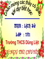 Tiết 27:Ba lần kháng chiến chống Mông-Nguyên