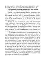 LÝ LUẬN CHUNG VỀ KẾ TOÁN NGHIỆP VỤ XUẤT KHẨU HÀNG HOÁ Ở DOANH NGHIỆP XUẤT NHẬP KHẨU TRONG ĐIỀU KIỆN HIỆN NAY