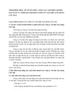 TÌNH HÌNH THỰC TẾ VỀ TỔ CHỨC CÔNG TÁC TẬP HỢP CHI PHÍ SẢN XUẤT VÀ TÍNH GIÁ THÀNH Ở CÔNG TY VẬT LIỆU XÂY DỰNG CẦU NGÀ