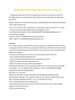 Khắc phục auto log off do Virus gây ra