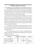 QUẢN TRỊ MARKETING CỦA CÔNG TY VẬN TẢI XÂY DỰNG VÀ CHẾ BIẾN LƯƠNG THỰC VĨNH HÀ