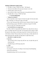 Nội dung về phân tích và quản lý dự án