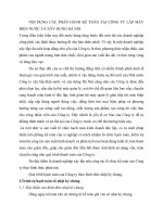 NỘI DUNG CÁC PHẦN HÀNH KẾ TOÁN TẠI CÔNG TY LẮP MÁY ĐIỆN NƯỚC VÀ XÂY DỰNG HÀ NỘI