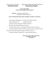 mẫu giấy sinh hoạt