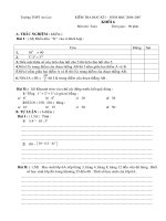 Tổng hợp đề thi KI Toán các lớp cấp II