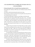 CÁC GIẢI PHÁP NÂNG CAO HIỆU QUẢ SỬ DỤNG VỐN CỦA CẢNG HẢI PHÒNG