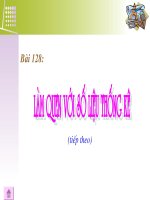 Làm quen với số liệu thống kê (tt)