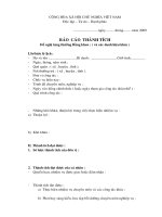 MẪU VIẾT THÀNH TÍCH-Thầy Toàn:TH Gành Hào B