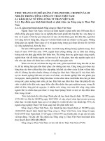 THỰC TRẠNG CƠ CHẾ QUẢN LÝ DOANH THU, CHI PHÍ VÀ LỢI NHUẬN TRONG TỔNG CÔNG TY THAN VIỆT NAM