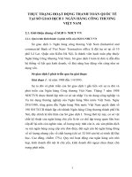 THỰC TRẠNG HOẠT ĐỘNG THANH TOÁN QUỐC TẾ TẠI SỞ GIAO DỊCH I  NGÂN HÀNG CÔNG THƯƠNG VIỆT NAM