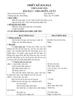 Bài : Chia buồn, an ủi - TLV lớp 2