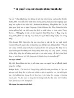 7 bí quyết của nữ doanh nhân thành đạt