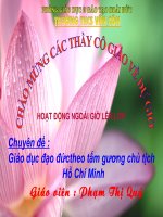 CHUYEN DE HDNGLL THI HUYEN