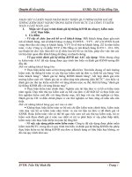 NHẬN XÉT VÀ KIẾN NGHỊ NHẰM HOÀN THIỆN QUY TRÌNH ĐÁNH GIÁ HỆ THỐNG KIỂM SOÁT NỘI BỘ TRONG KIỂM TOÁN BCTC TẠI CÔNG TY KIỂM TOÁN VÀ KẾ TOÁN AAC