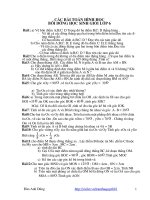 Bài tập hình 6 cho học sinh giỏi