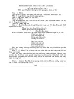 đề thi vào lớp chất lượng cao