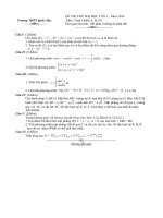 đề thi thử đại học năm 2010