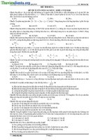 Tuyển tập 40 đề thi đại học môn Vật Lý 2011_Phần 1