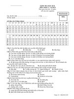 Thi thử HK II Sinh_11 số 4